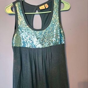 Piper & Blue Sparkly Sleeveless Top